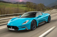maserati mc20 ev Foglore front three quarter