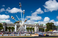 Central Feature celebrating 50 years of BMW M at the 2022 Festival of Speed. Ph. by Drew Gibson.