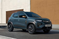 Dacia Spring 2023 front quarter tracking