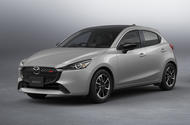 Mazda 2 front black grille