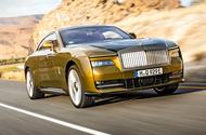 Rolls Royce Spectre front three quarter