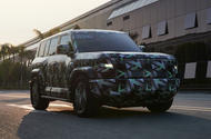 BYD electric 4x4 front quarter tracking