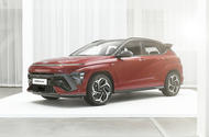 Hyundai Kona 2023 N Line front quarter static