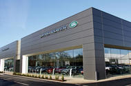 jaguar land rover arch showroom