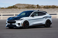 Shelby Ford Mustang Mach E GT 2023 front quarter static