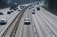 Smart motorway in UK
