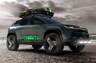 Fisker Ocean Force E front three quarter
