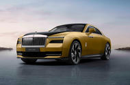 Rolls Royce Spectre front three quarter