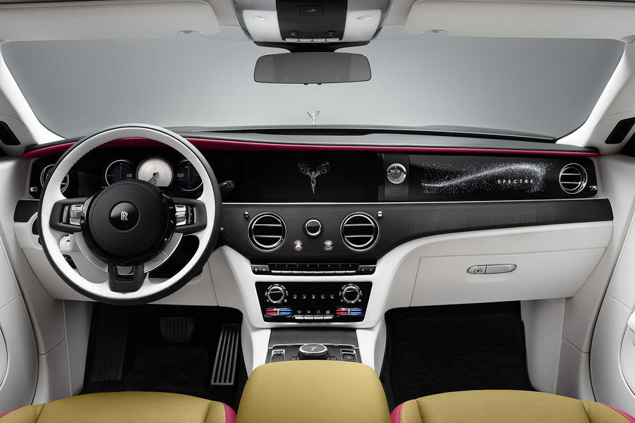 Rolls royce spectre interior