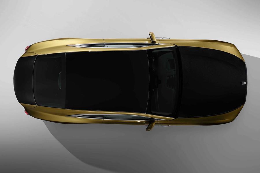 Rolls royce spectre top down
