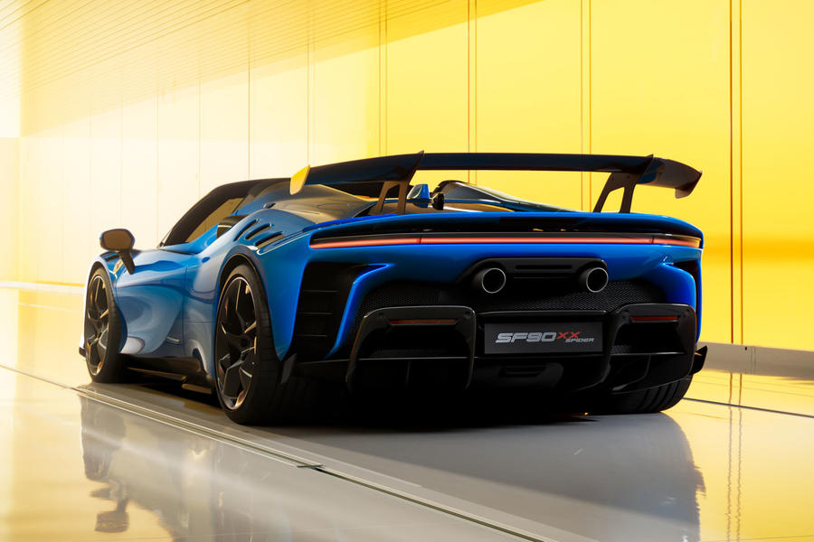 2024 Ferrari SF90 XX Spider rear quarter static