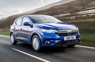 dacia sandero road test review 2023 01 tracking front (1)