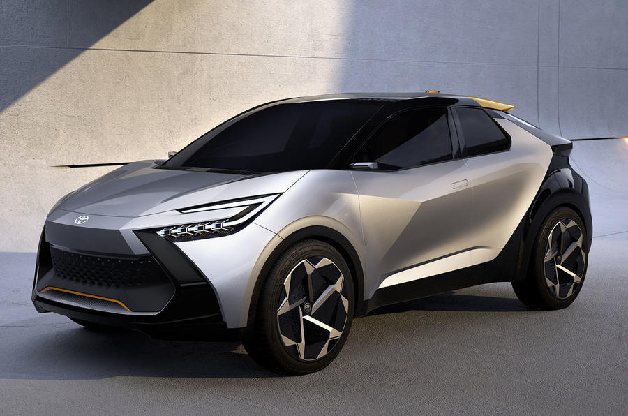 Toyota ch r front three quarter