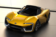 Toyota electric concept sports car 2021