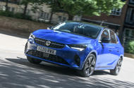Vauxhall Corsa cornering