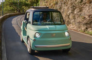 Fiat Topolino Dolce Vita 2024 front quarter tracking