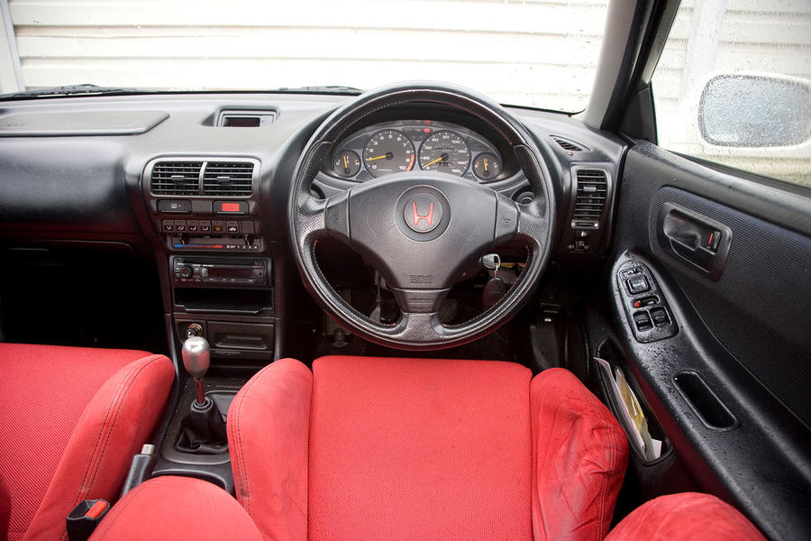 Honda integra type r interior
