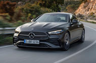 Mercedes Benz CLE 2024 front quarter tracking