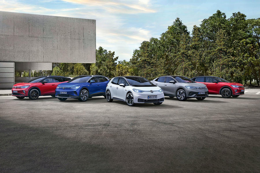 Volkswagen ID car line-up