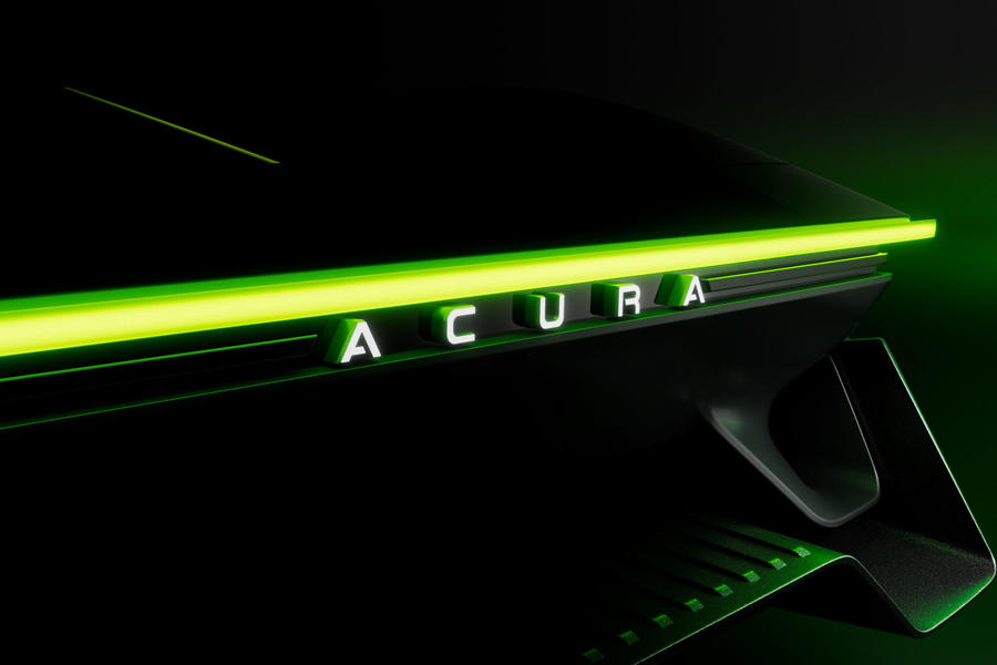 Acura Electric Vision Design Study rear lightbar