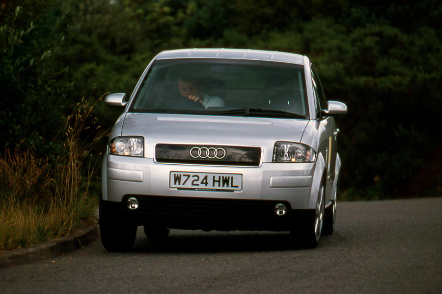 Audi A2 front cornering