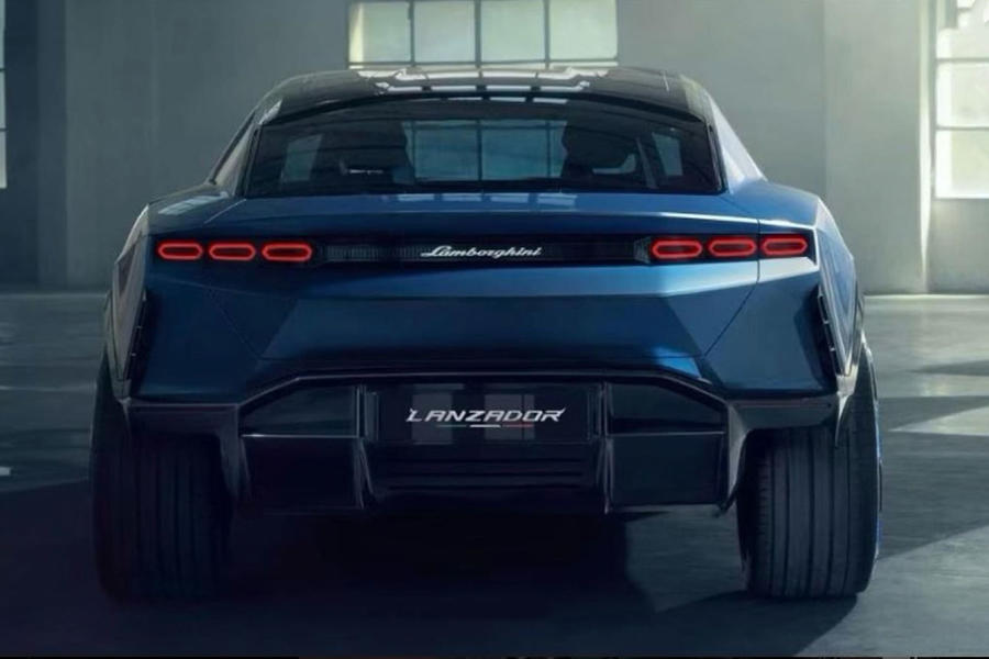 Lamborghini Lanzandor rear