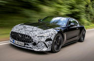 Mercedes AMG GT front three quarter tracking