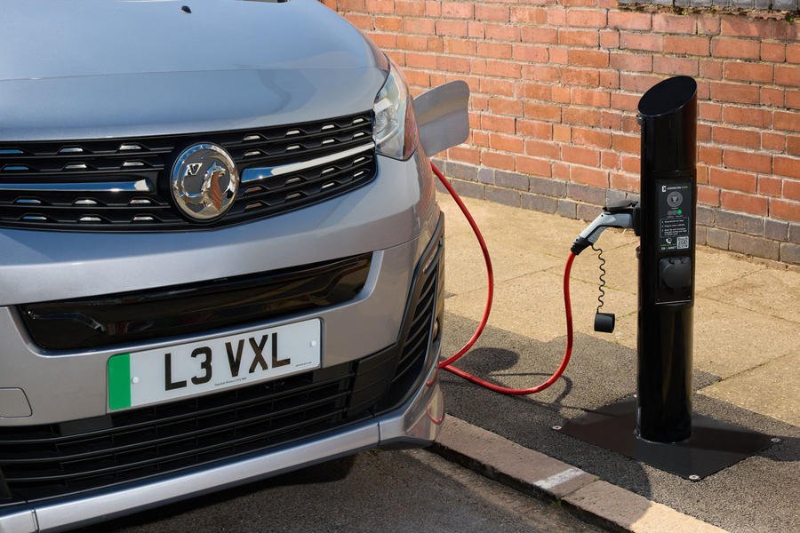 Vauxhall Vivaro Electric charging