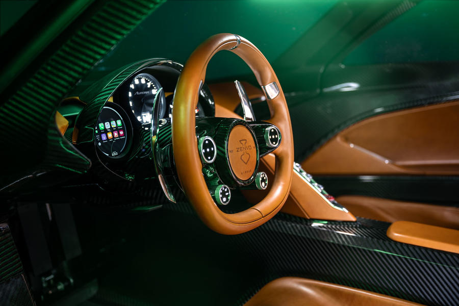 Zenvo Aurora Tur interior