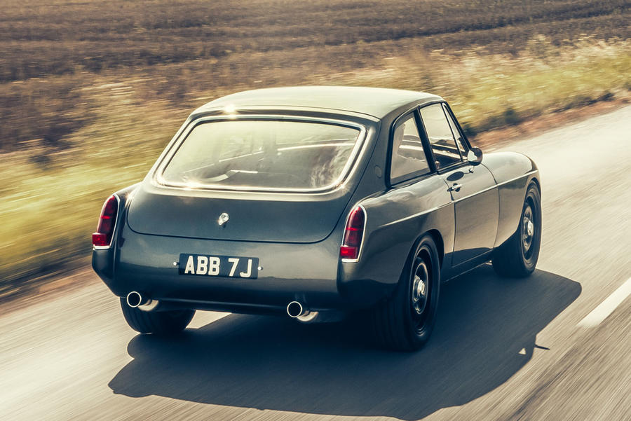 Frontline MGB LE60 rear quarter driving