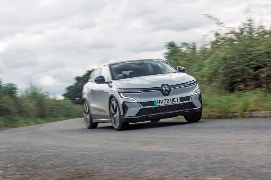 Renault Megane E-Tech Electric cornering