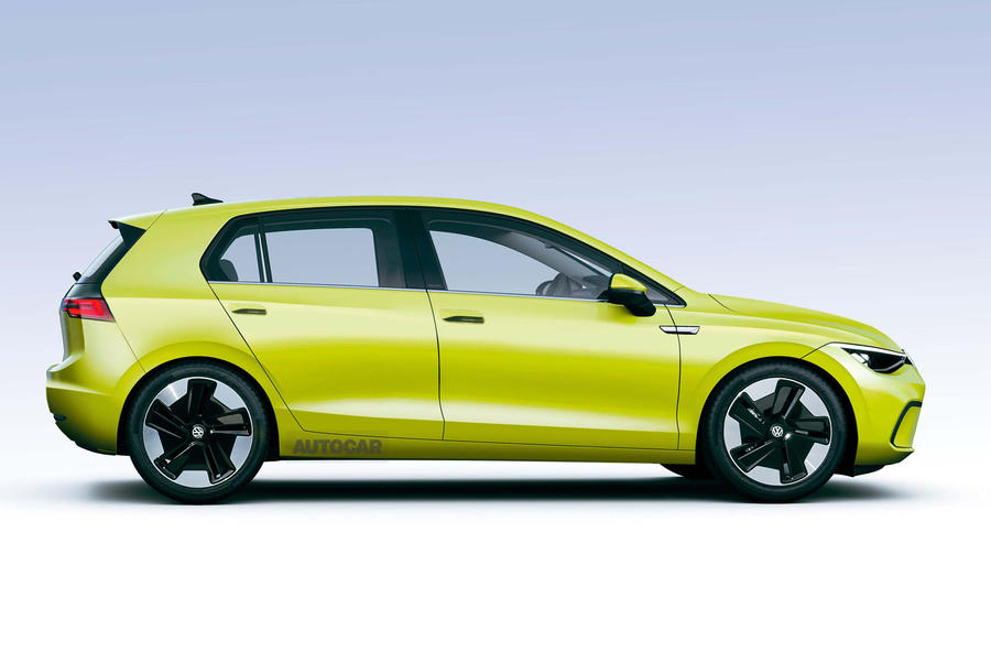 VW Golf EV Autocar image