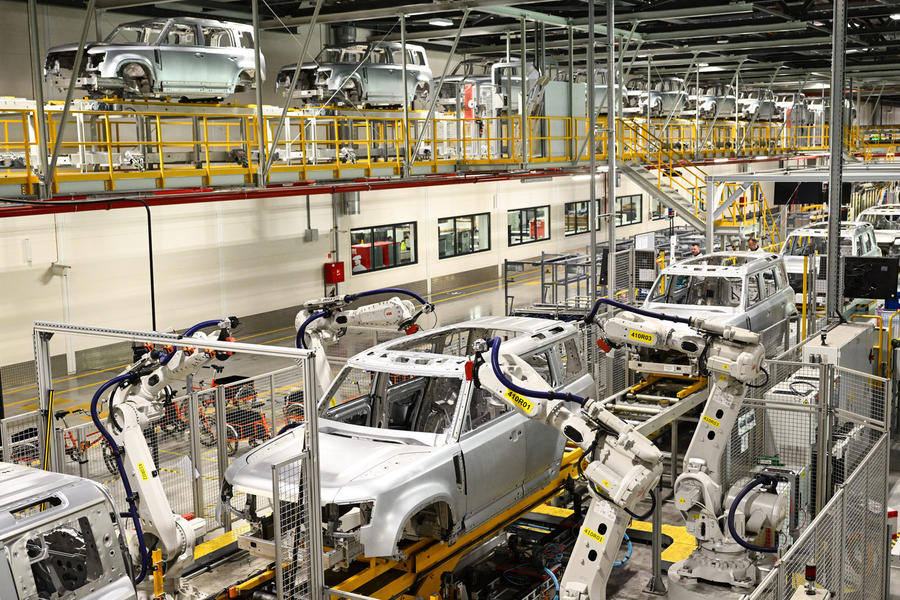Land Rover Discovery production Nitra
