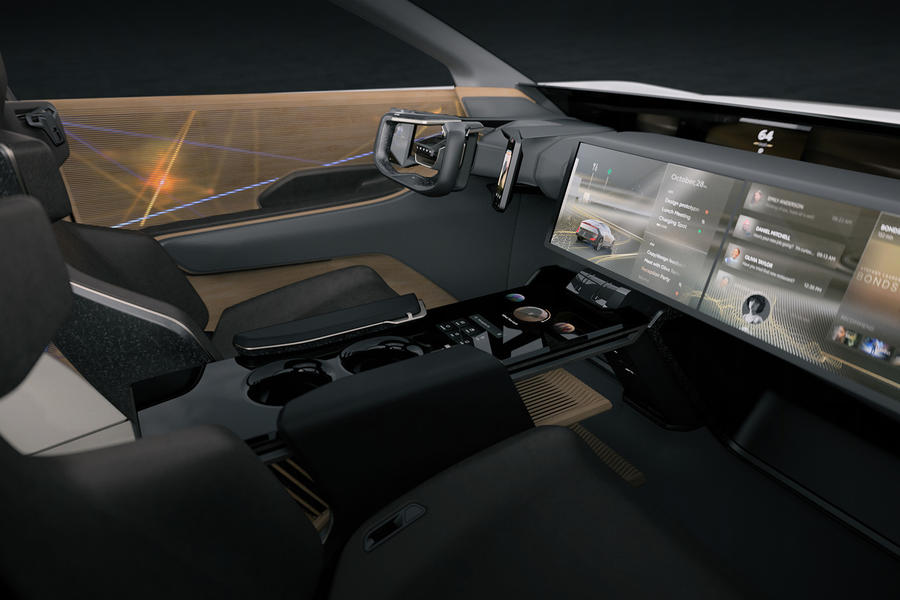 Lexus LF-ZL concept infotainment