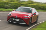 Toyota Mirai 2020 front quarter tracking