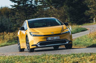 toyota prius review 202301 cornering front toyota prius review 202301 cornering front