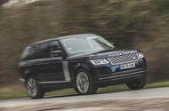 2020 Range Rover cornering front