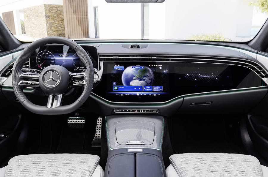 Mercedes E-Class estate dashboard