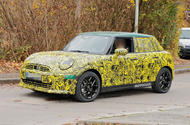 Mini Cooper 5dr 2024 camouflage front quarter tracking