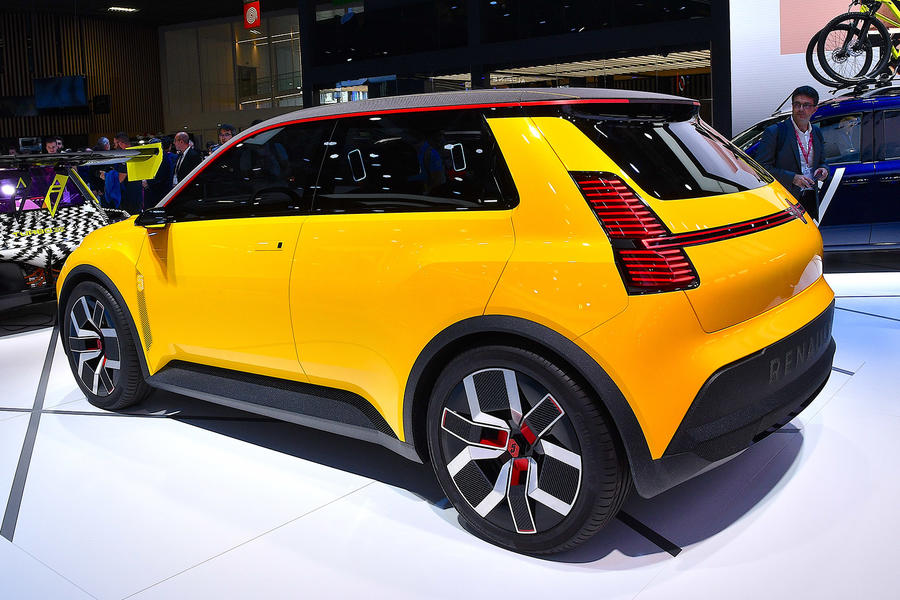 Renault 5 concept paris motor show 02 side static