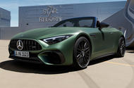 Mercedes AMG SL 63 S E Performance front three quarter lead