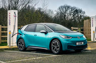 Volkswagen ID 3 charging Ionity