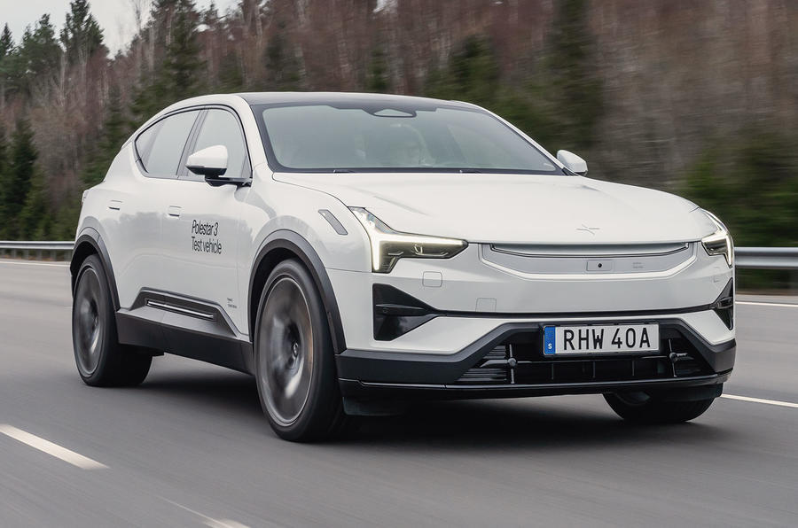 Polestar 3 front driving