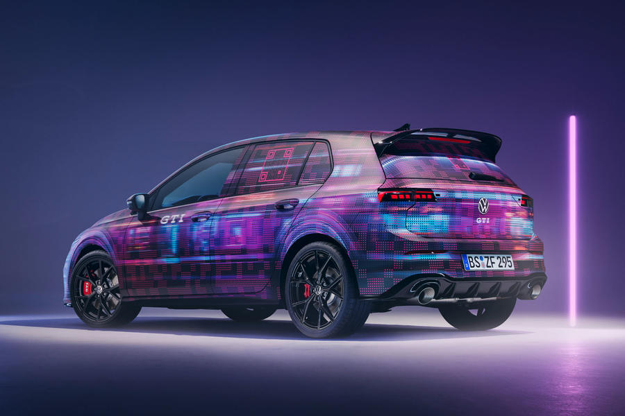 Mk8.5 Volkswagen Golf GTI rear three quarter