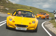 Lotus Elise S1 leading S2 front Lotus Elise S1 leading S2 front