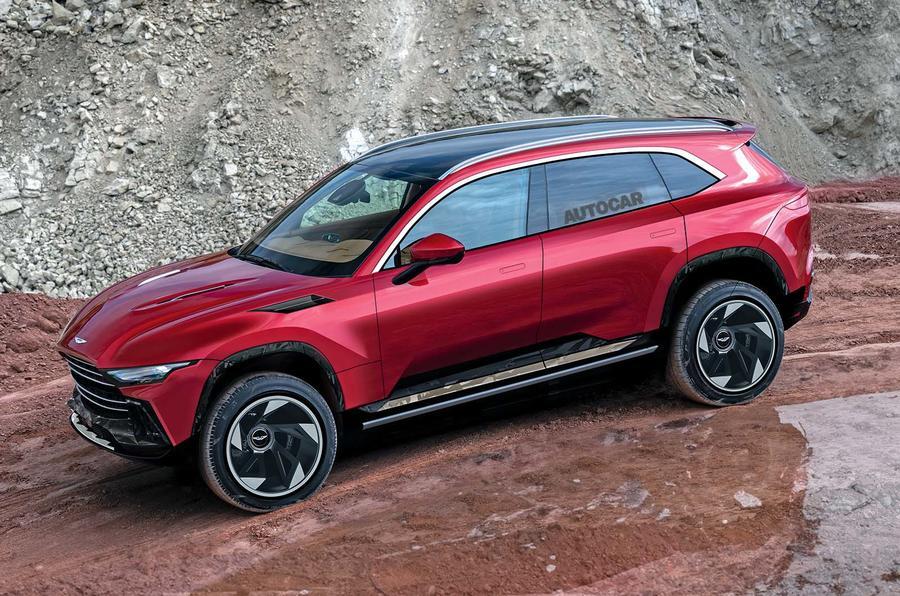 Aston Martin 4x4 render Autocar