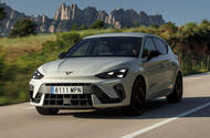 Cupra Leon front three quarter lead