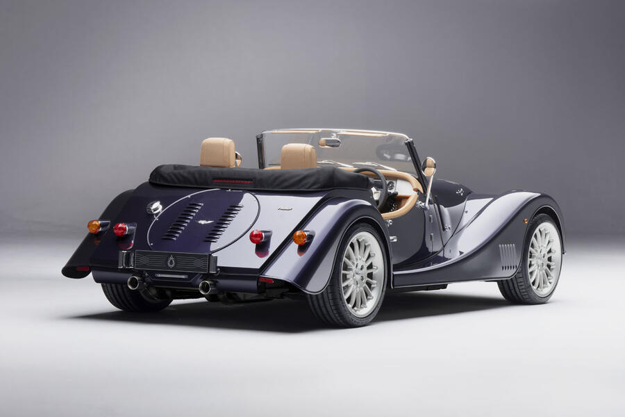 Morgan Plus Six Pinnacle – rear quarter