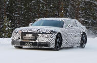 Jaguar 4dr GT Camo front quarter tracking