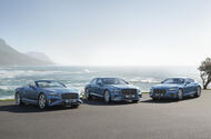 2025 Bentley Continental GT GTC and Flying Spur Azure
